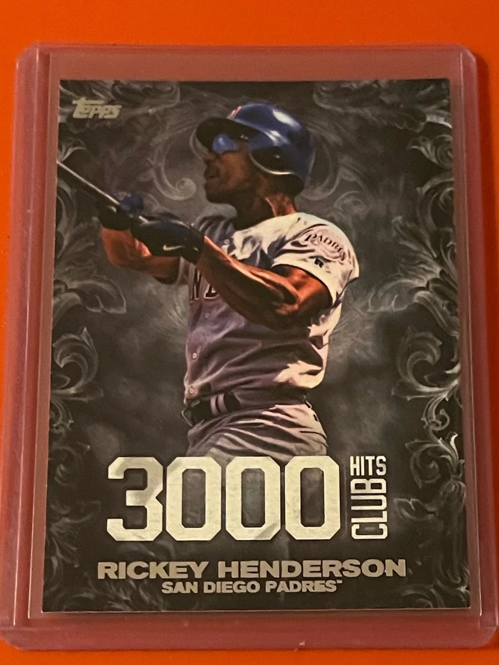 Rickey Henderson#3000H-15 2016 Topps Update [3000 Hits Club] Baseball Card